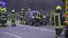 Zwei Rettungshubschrauber landen auf Autobahn: Drei Schwerverletzte bei Auffahrunfall auf der A7 bei Tarp - Lange Vollsperrung: Pkw mit Gastank muss gesichert werden - Ein Verletzter mit Rettungshubschrauber in Krankenhaus geflogen - Insgesamt vier Menschen verletzt